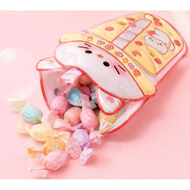 Woreczki strunowe kolorowe 12szt - Cute Animals BAGS-025 Dalprint